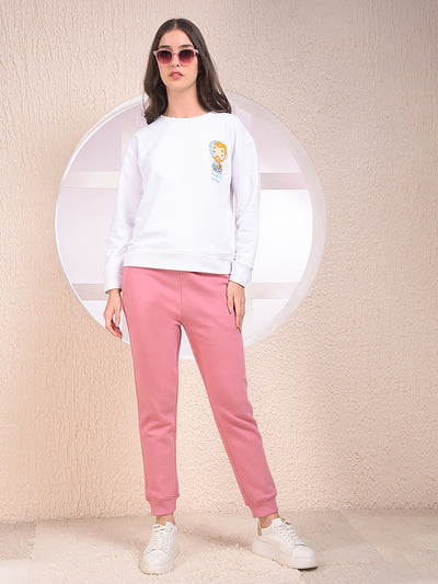 Soft Fleece Pink Joggers