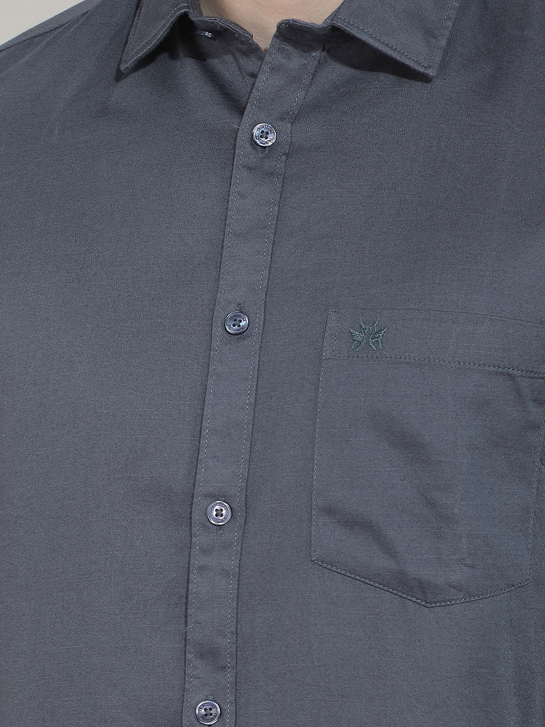 Contemporary Coastal Teal Teal Blue Shirt