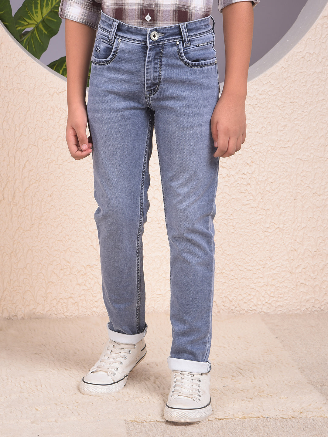 Blue Light Wash Jeans