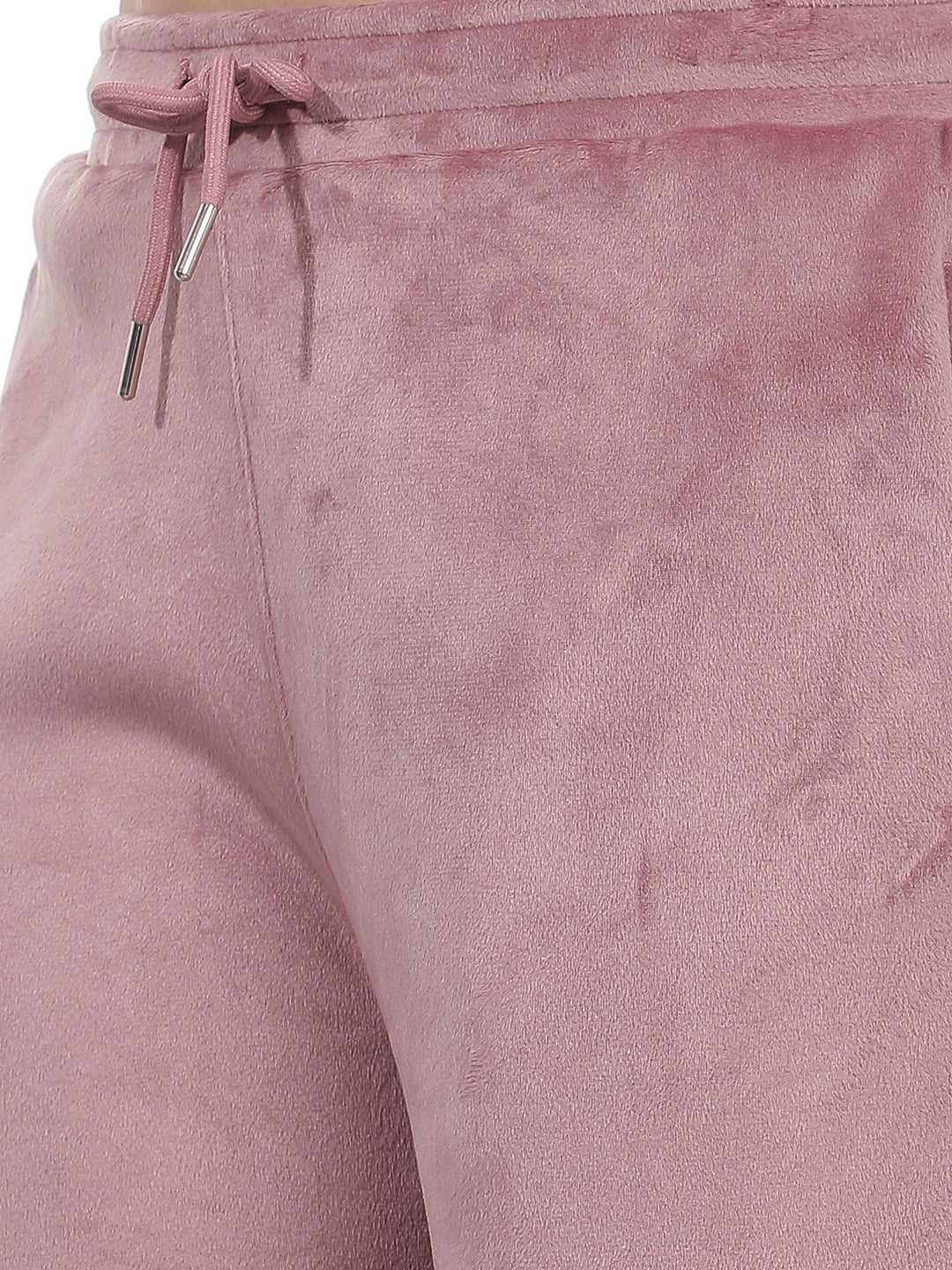 Classic Plum Purple Knitted Trackpant