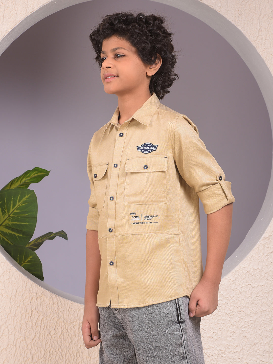 Brown Stylish Shirt