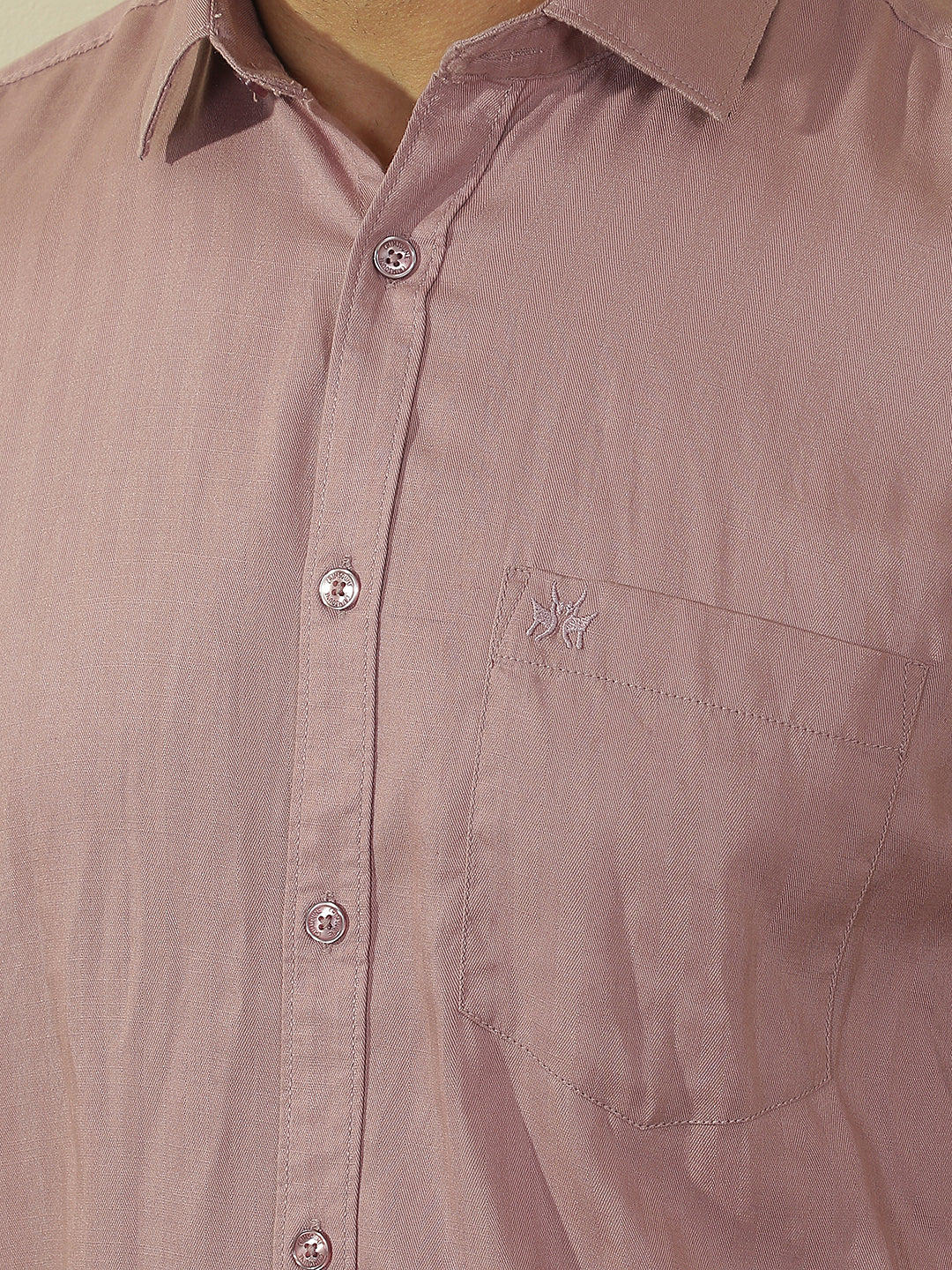 Pink Vertical Stripes Shirt