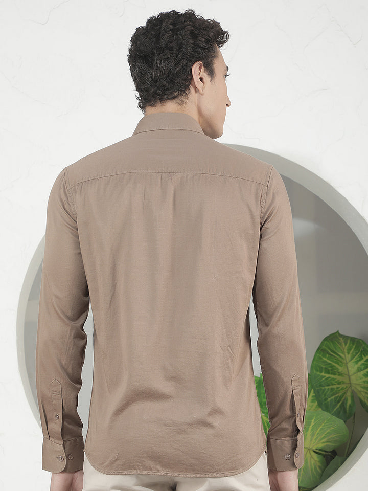 Warm Sand Beige Shirt