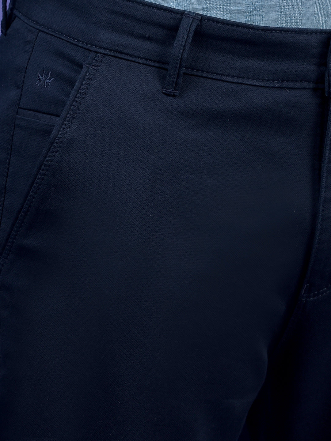 Refined Navy blue Trousers