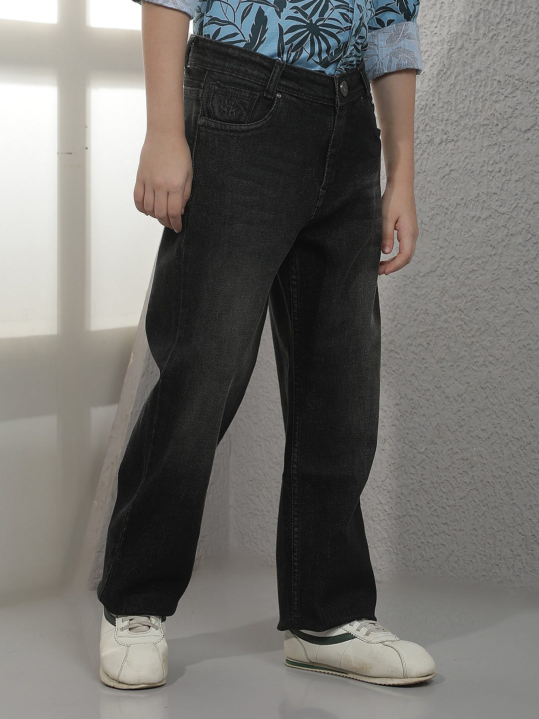 Refined Iron Grey Baggy Jeans