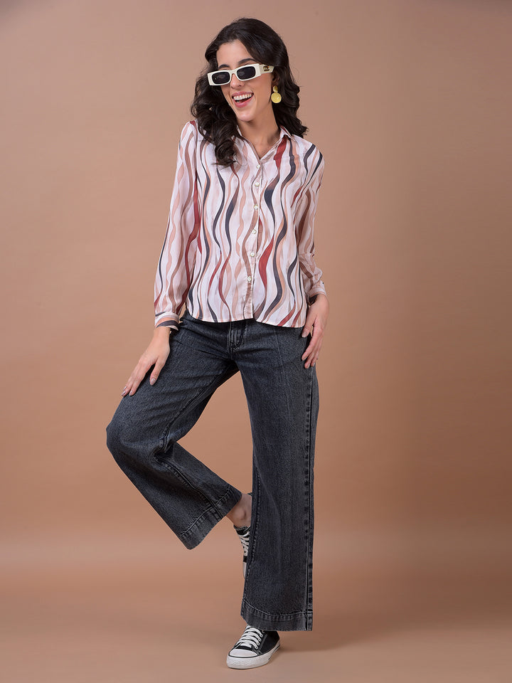 Multi-Color Printed Shirt