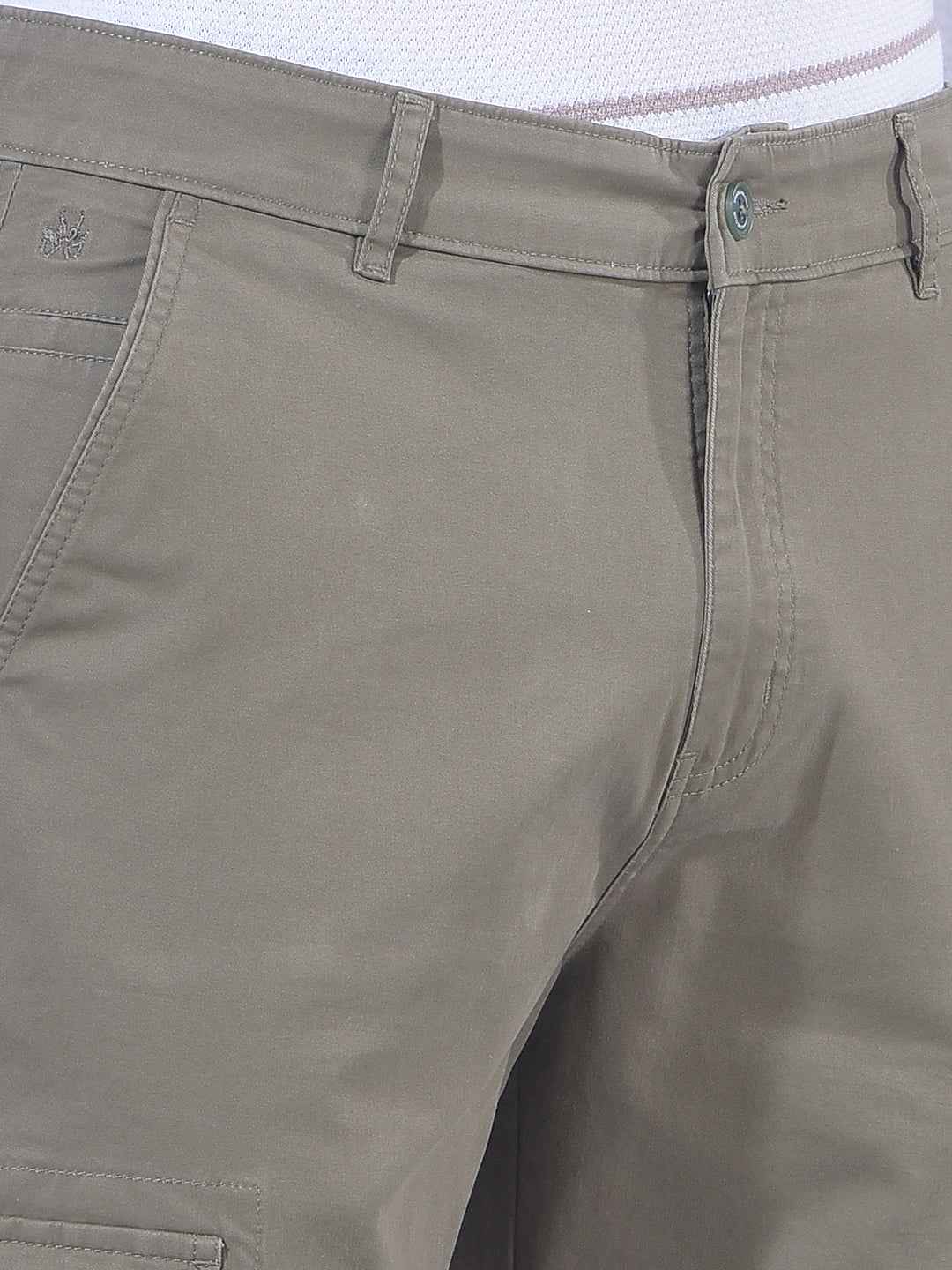 Olive Street Utility Cargo Trousers