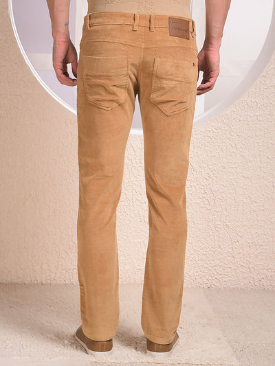 Khaki Corduroy Trousers