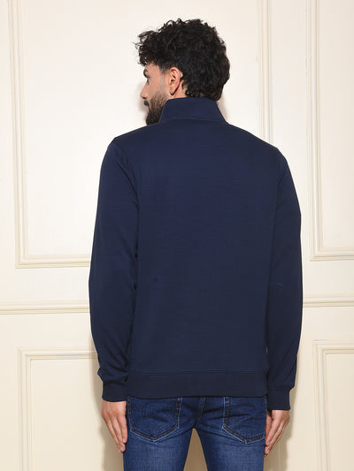 Soft Cotton Blend Zip Jacket