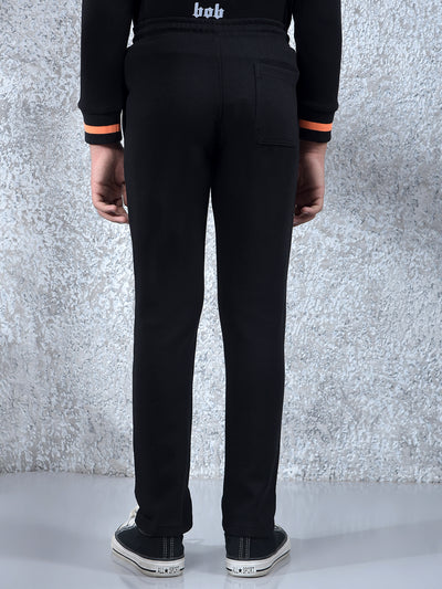 Sleek Pulse Black Trackpants