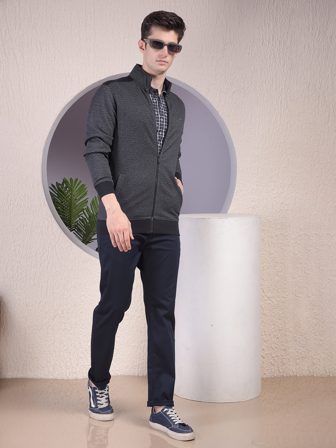 Classic Navy Blue Trousers