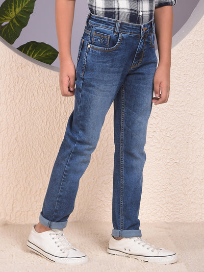 Swanky Blue Dark Wash Jeans