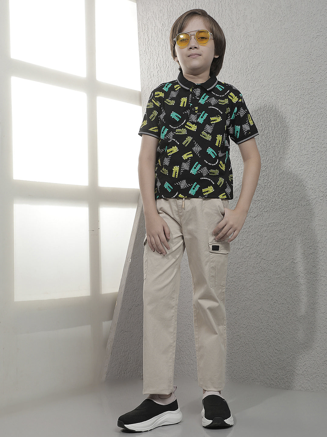 Sleek Oatmeal Beige Cargo Trackpants