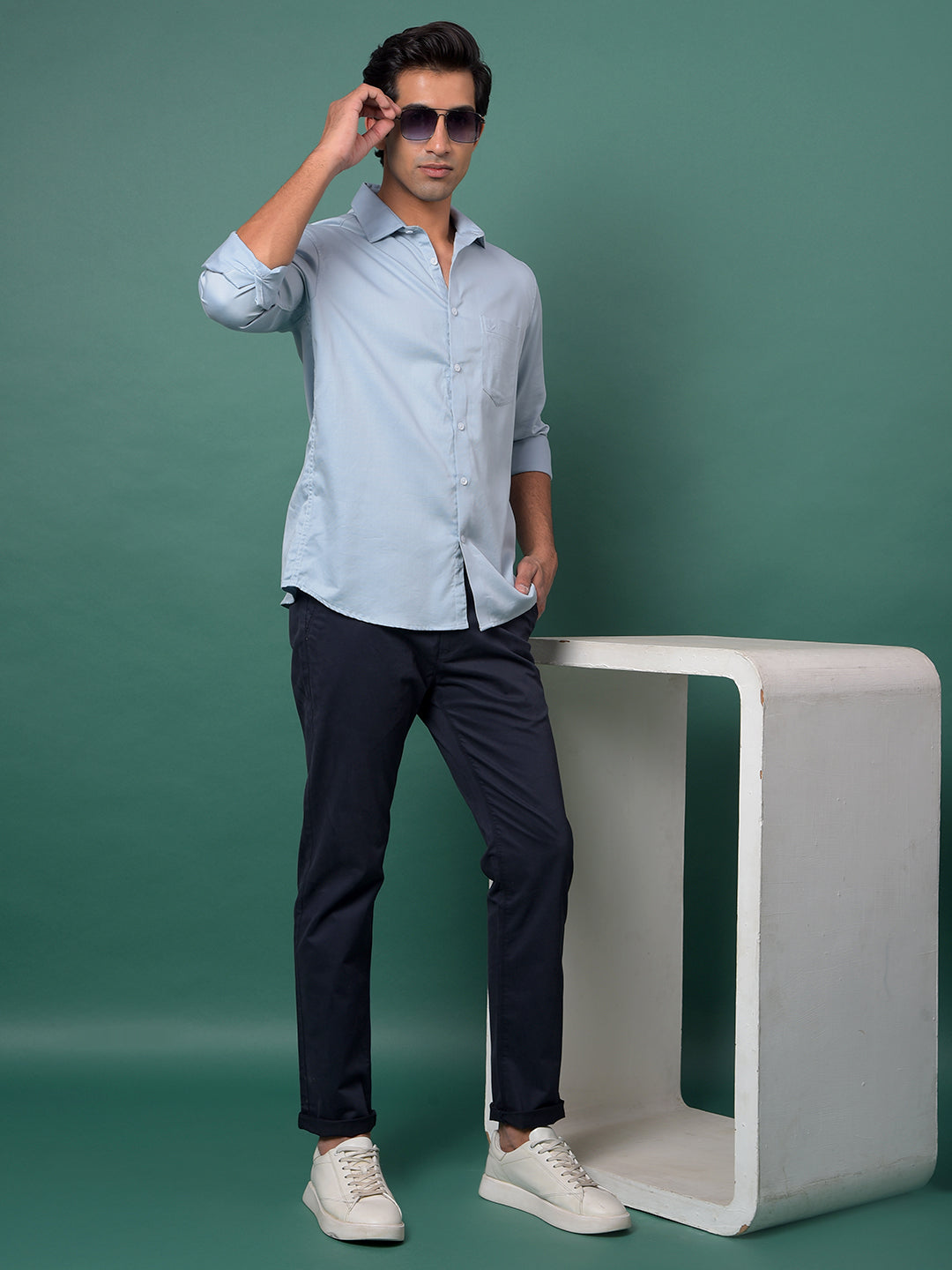 Navy Blue Trousers