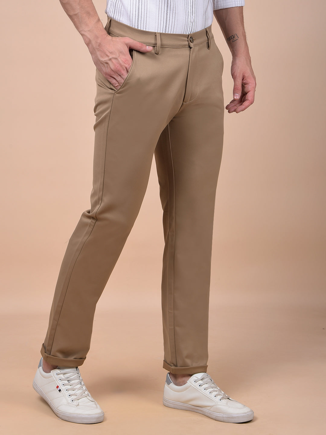 Iconic Khaki Trousers