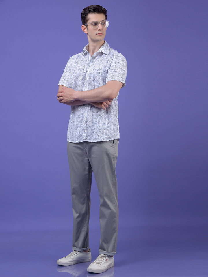 Clean Look Grey Trousers