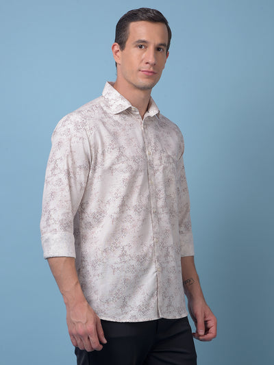 Pink Printed Shirt