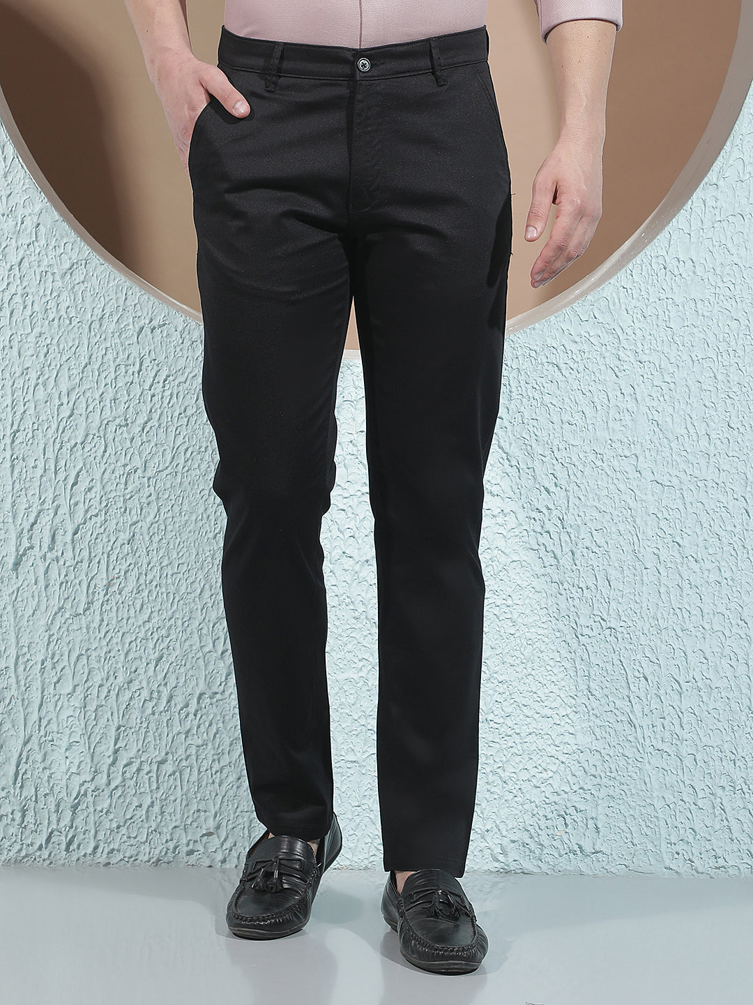 Classic Raven Black Trousers
