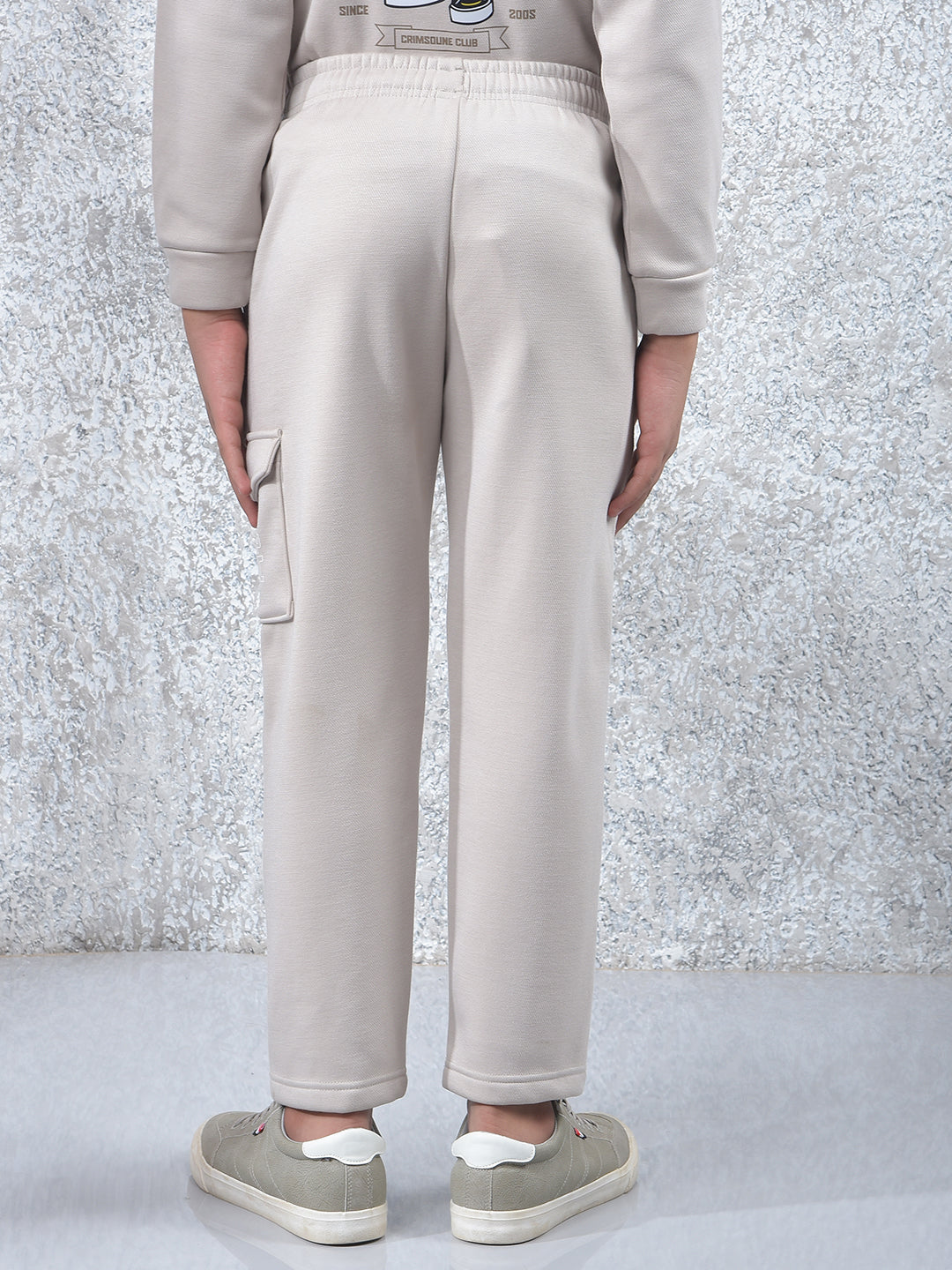Lightweight Beige Trackpants