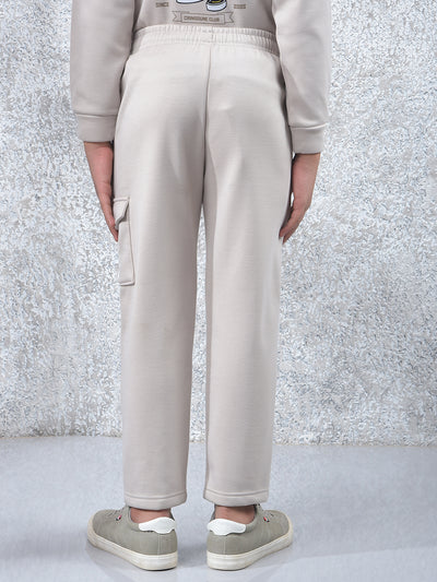 Lightweight Beige Trackpants