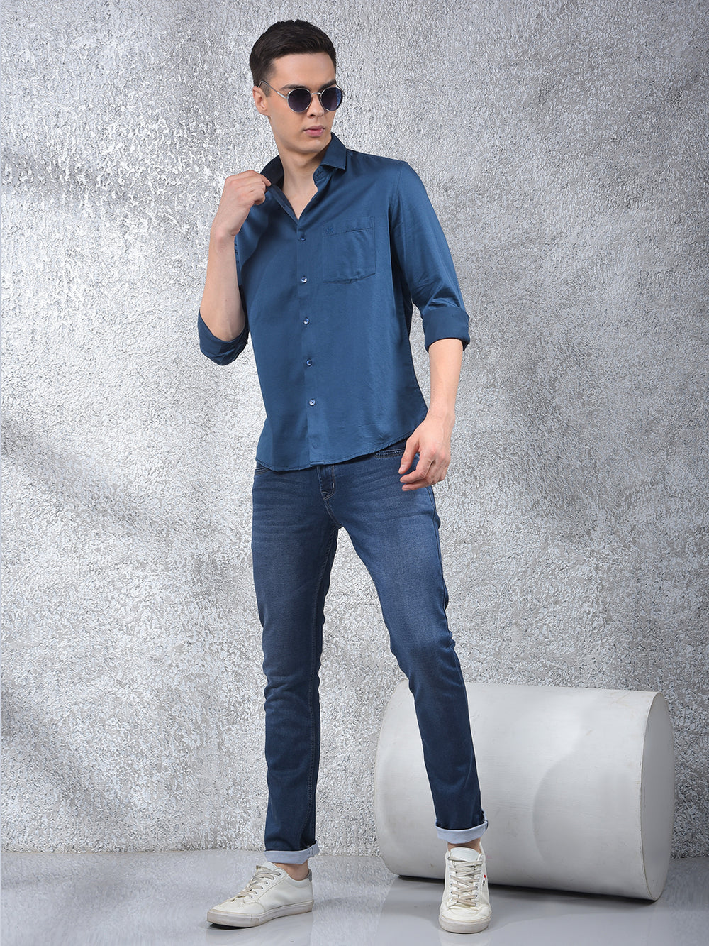 Spark Axis Blue Shirt