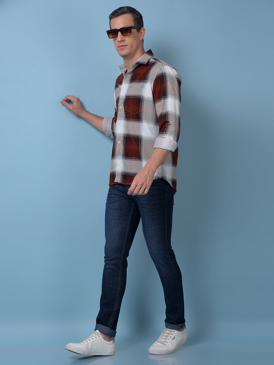 Bold Navy blue Jeans