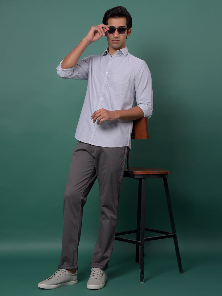 Chic Grey Trousers