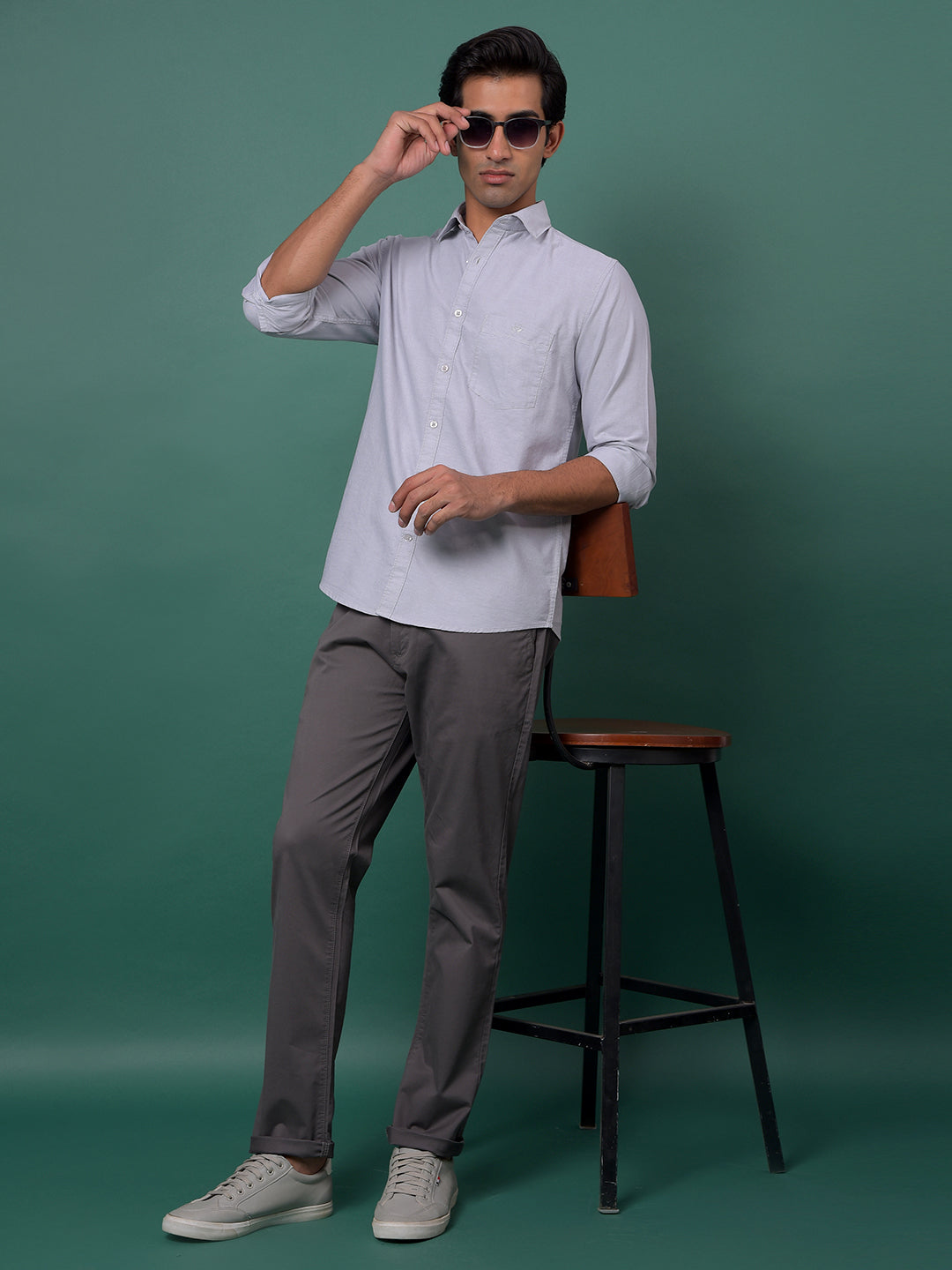Chic Grey Trousers