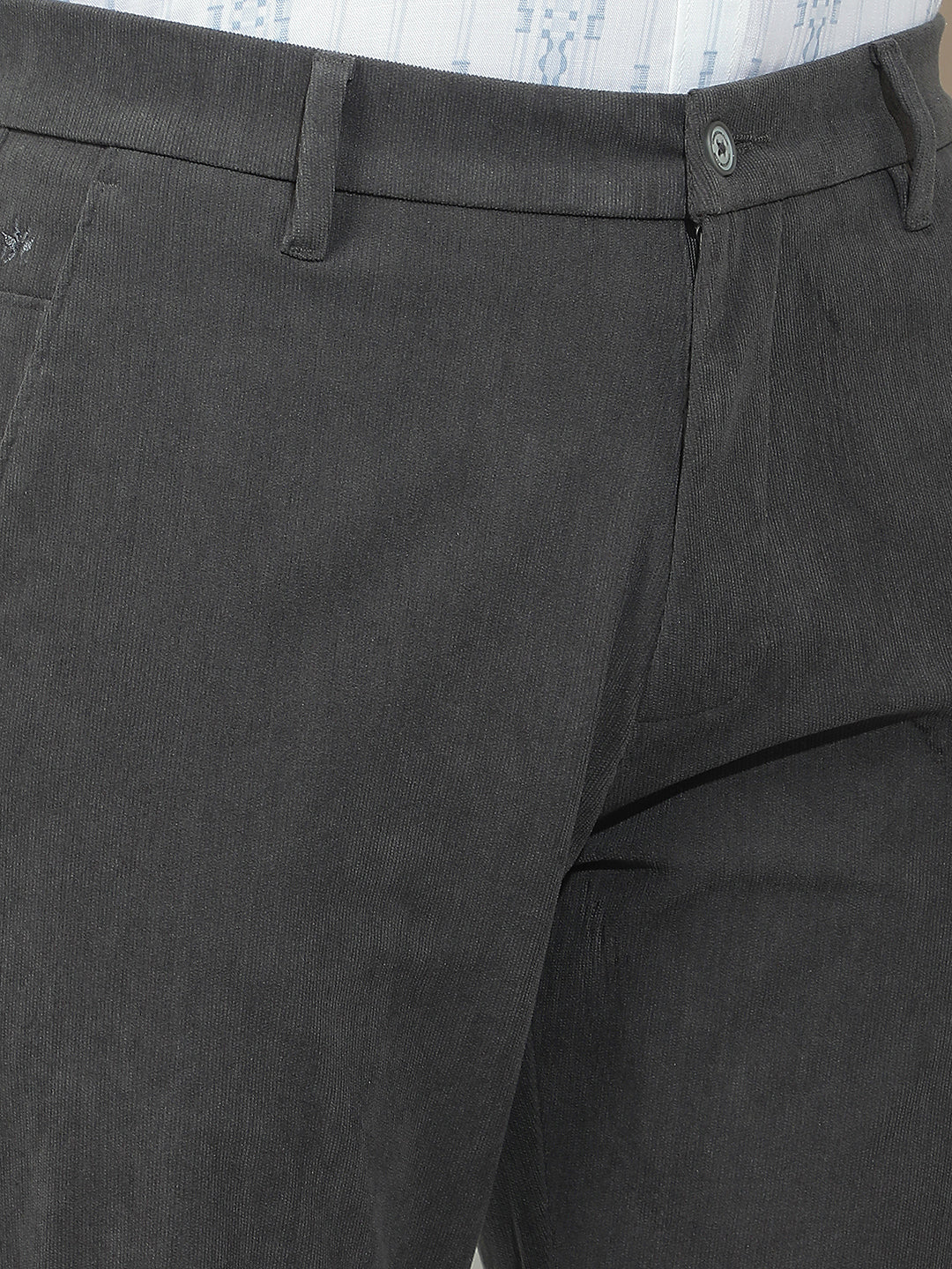Essential Ash Grey Corduroy Trousers