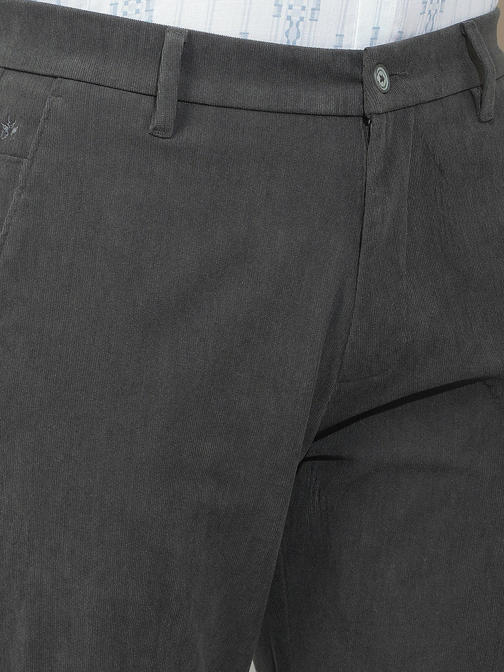 Essential Ash Grey Corduroy Trousers