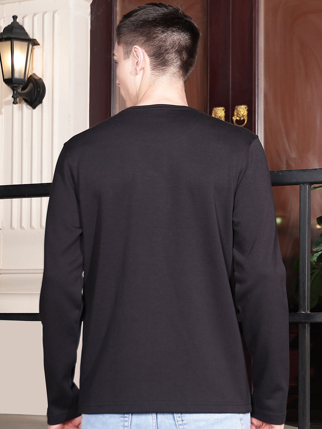 Sleek Obsidian Black T-Shirt
