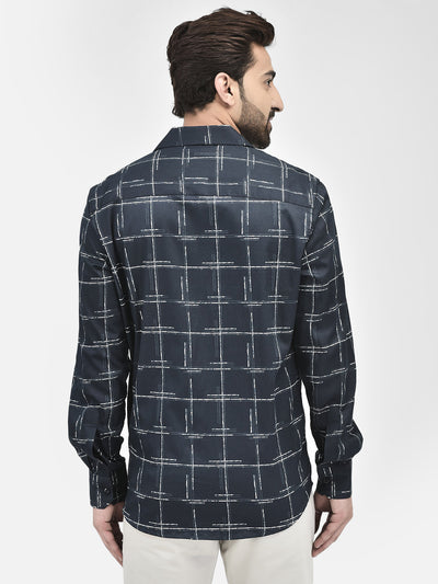 Midnight Sketch Print Shirt