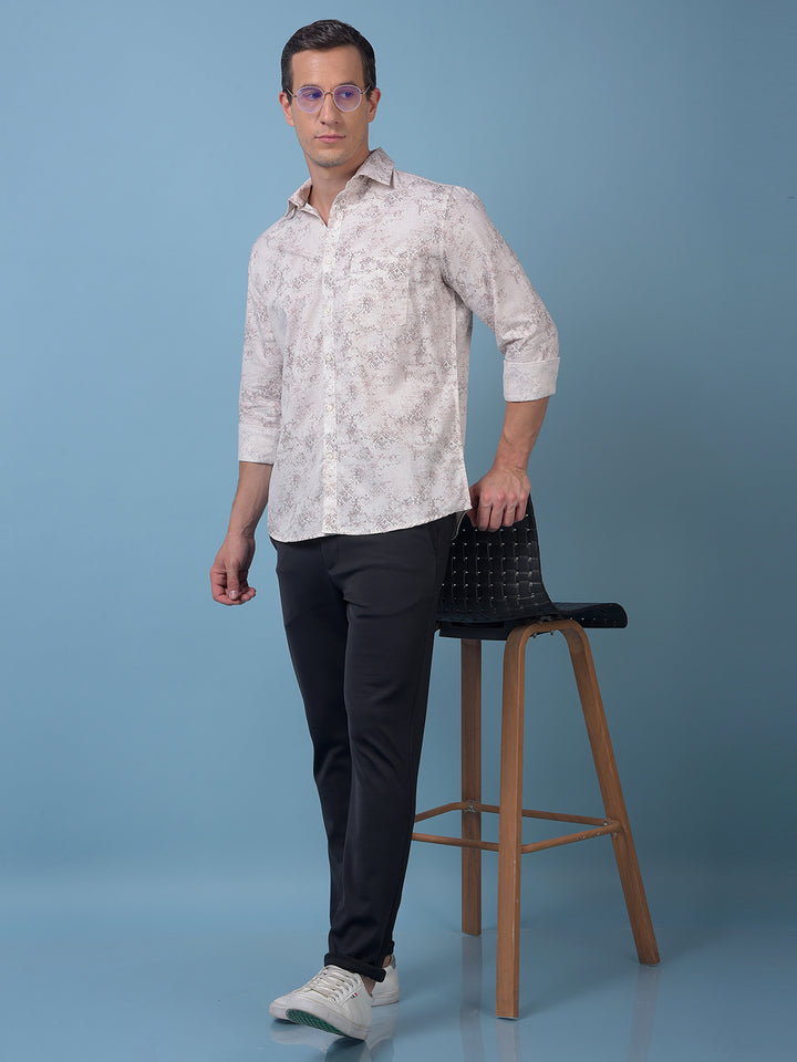Pink Printed Shirt