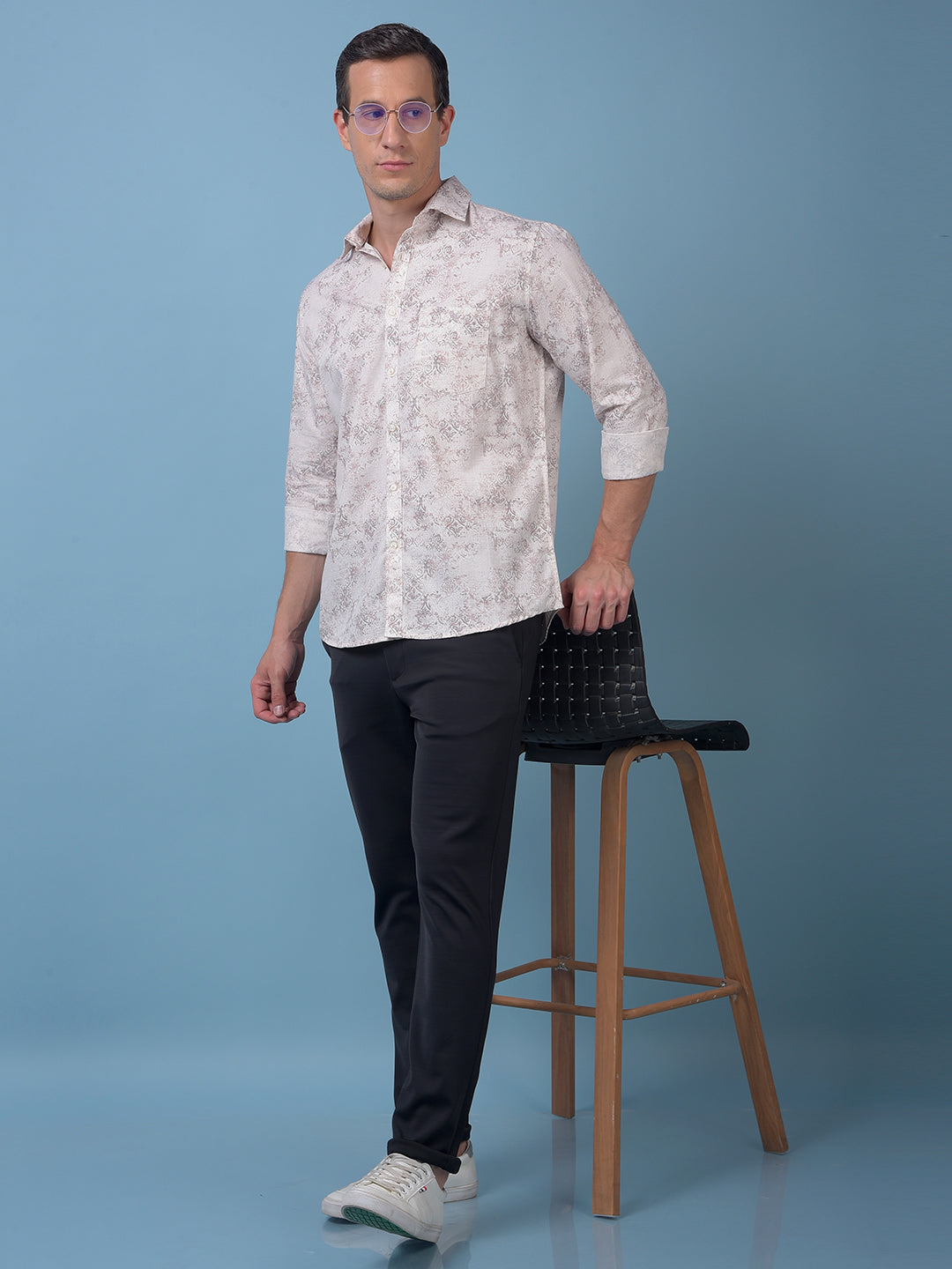 Pink Printed Shirt
