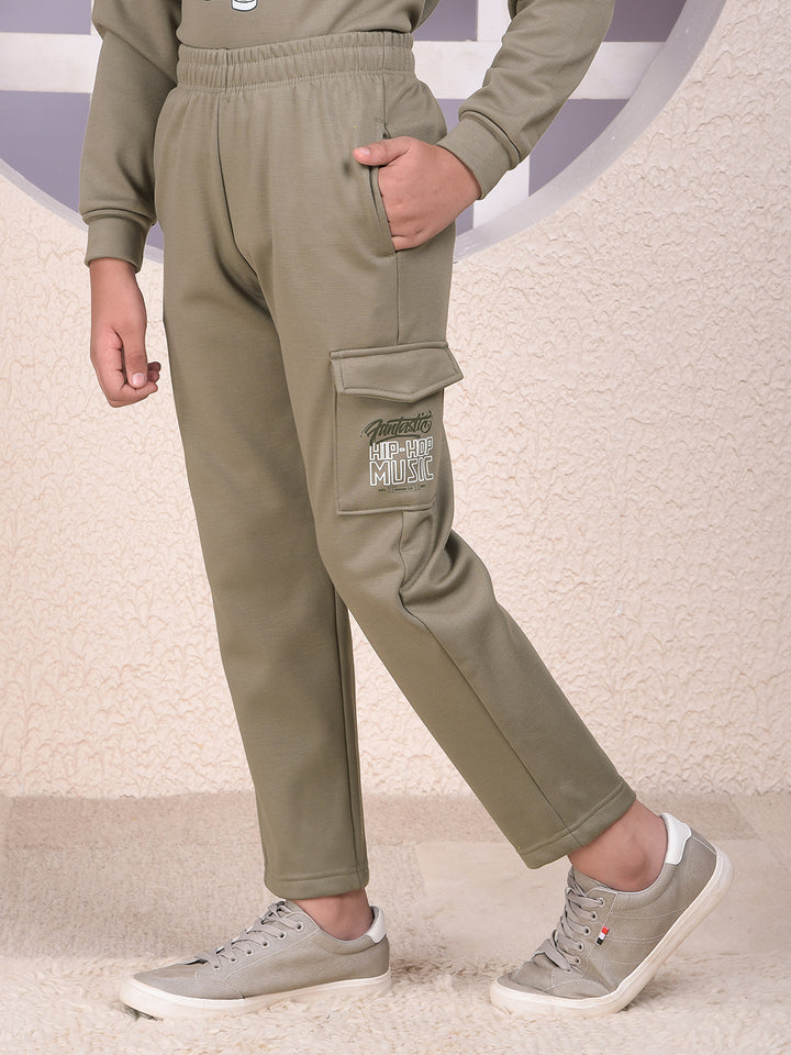 Dynamic Olive Trackpants-Boys Trackpants-Crimsoune Club