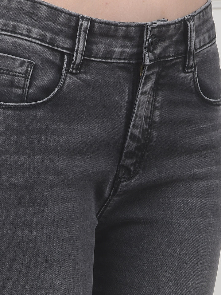 Chic Graphite Grey Bootcut Jeans