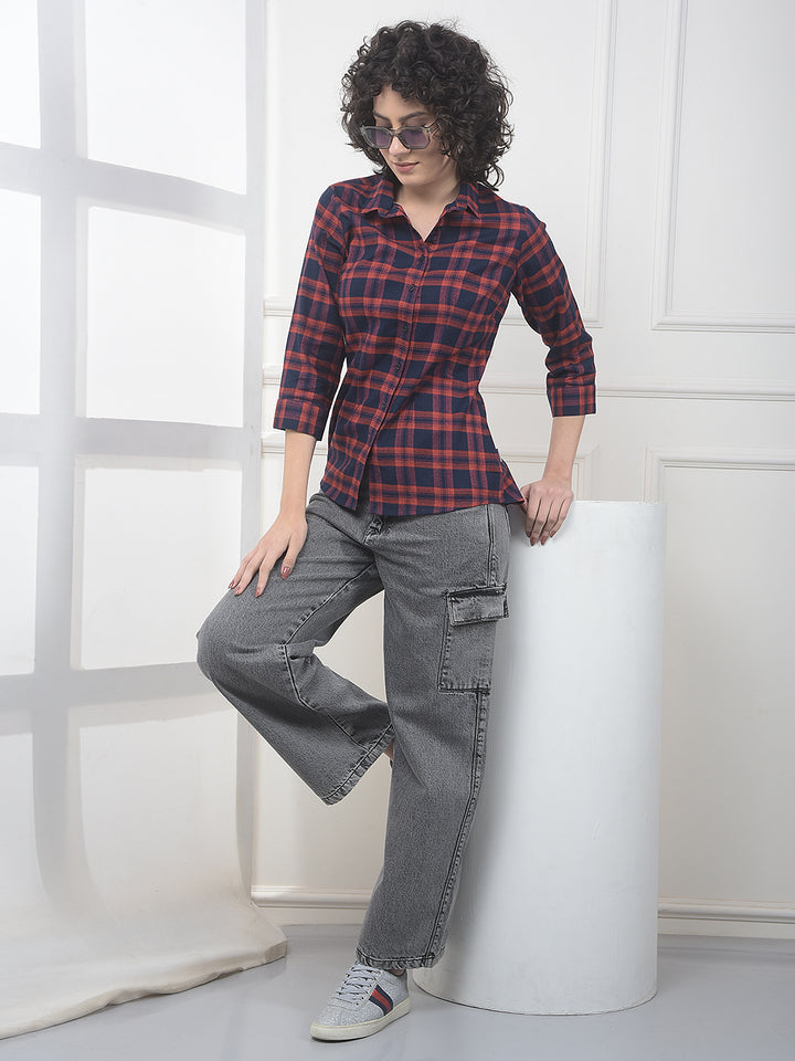 Red Checked Shirt