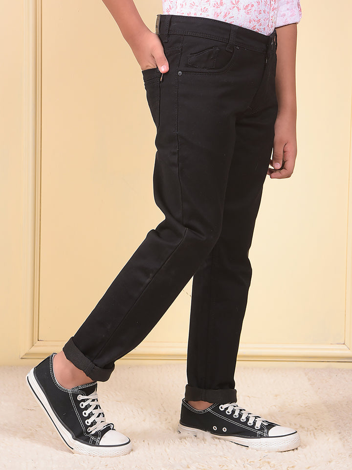 Modish Dark Wash Black Jeans