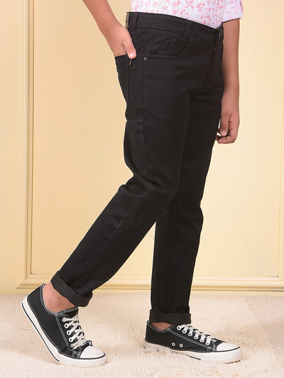 Modish Dark Wash Black Jeans