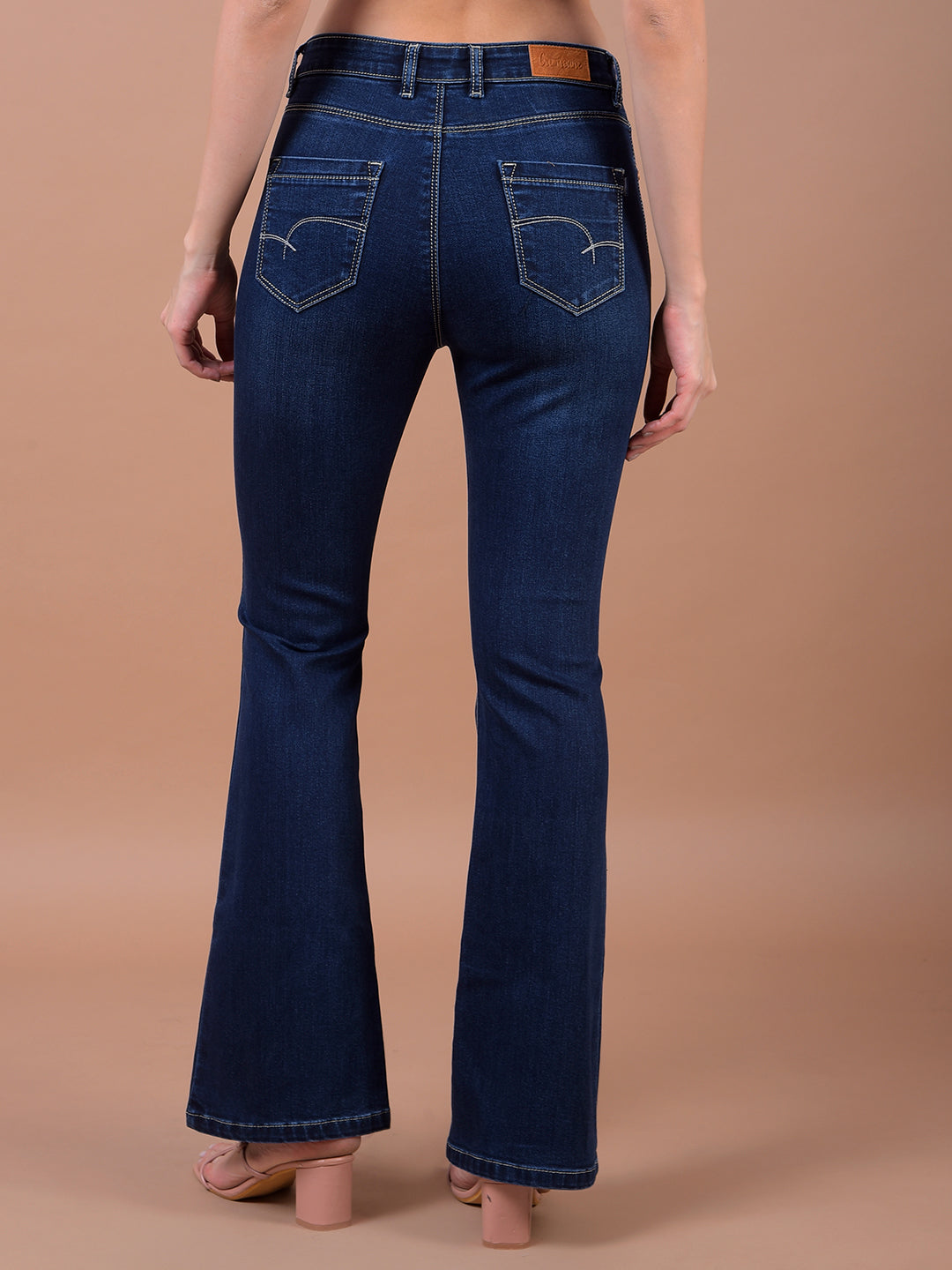 Streamlined Blue Bootcut Jeans