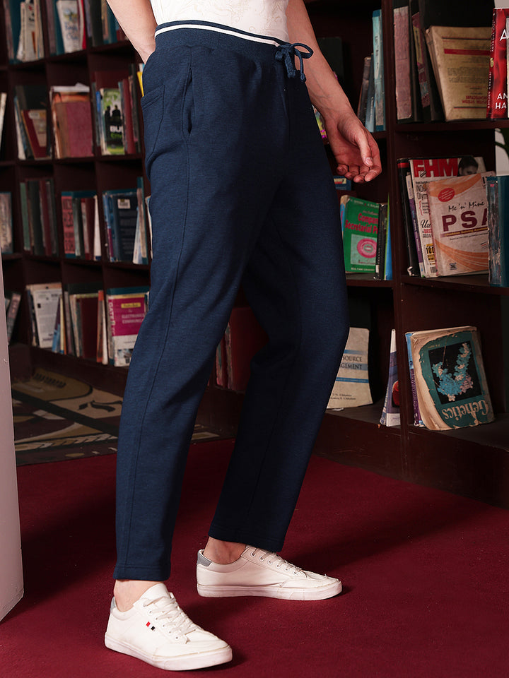 Minimalist Midnight Navy Navy Blue Trackpants