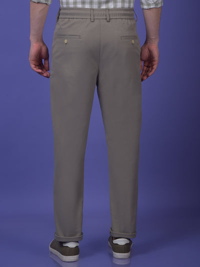 Modern Grey Chinos Trouser