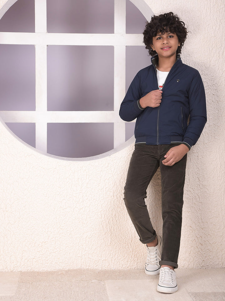 Chic Green Corduroy Trousers