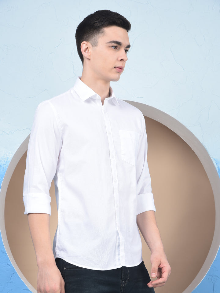 White 100% Cotton Shirt