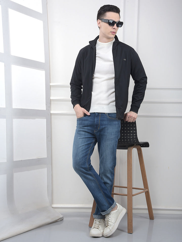 Trend-Forward Black Puffer Jacket