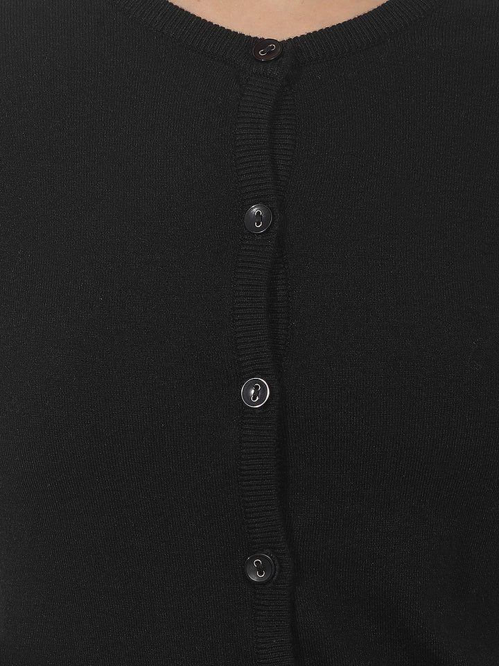 Noir Midnight Black Cardigan