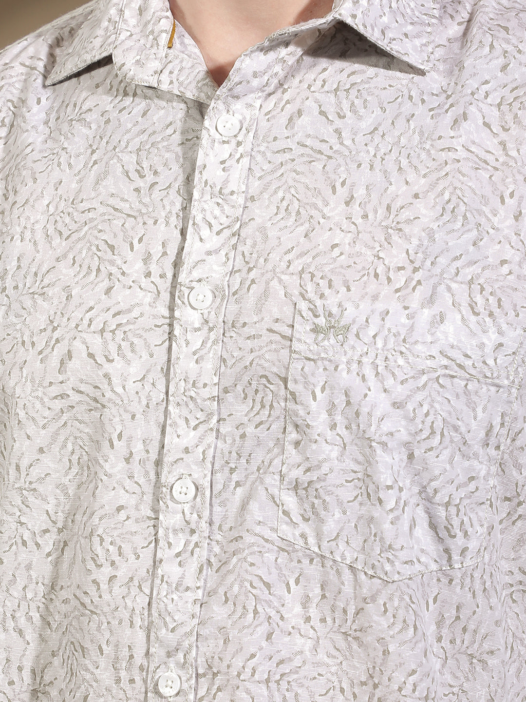 Marble Grey Printed Shirt