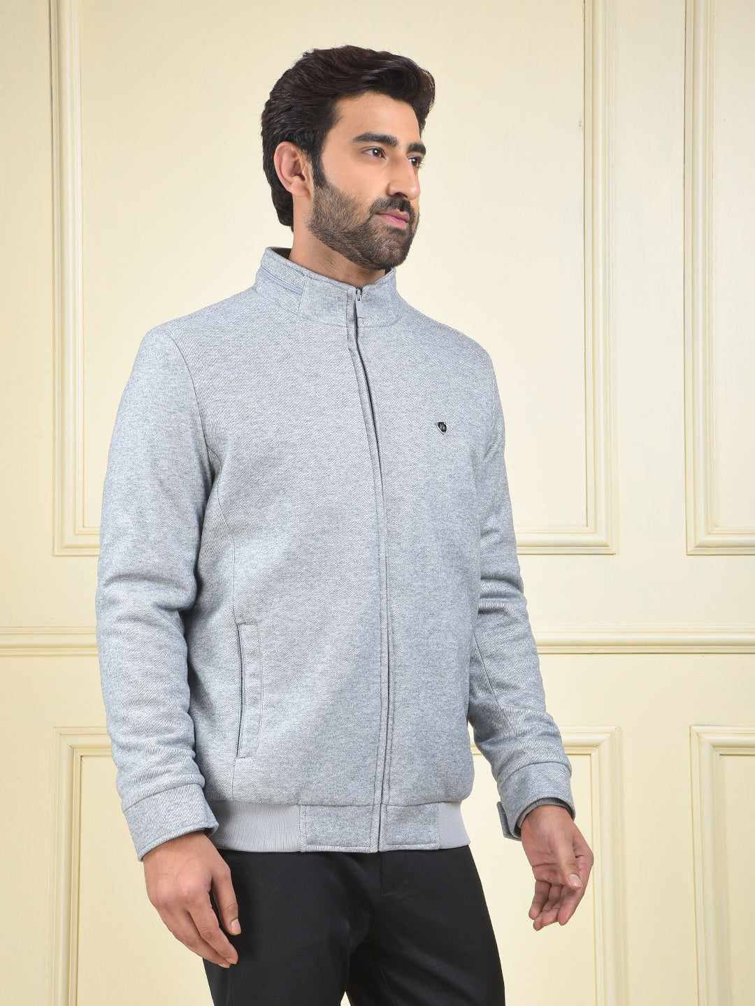 Premium Finish Grey Puffer Jacket