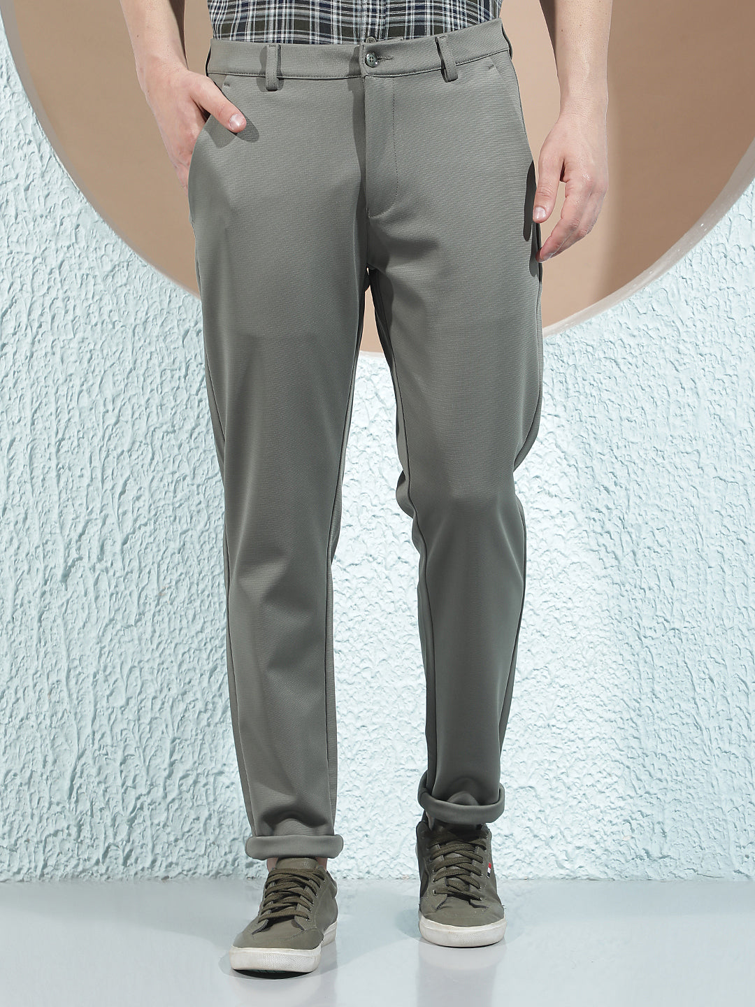 Green Knitted Trousers