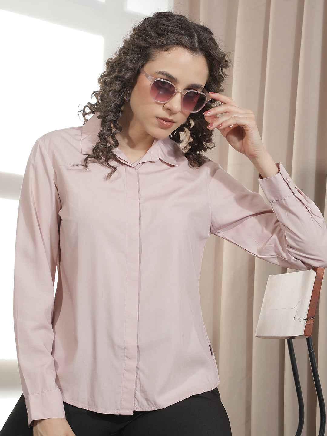 Silky Pink Modal Blend Top
